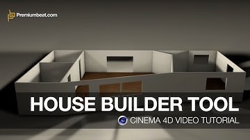 Cinema 4D Video Tutorial: House Builder Tool