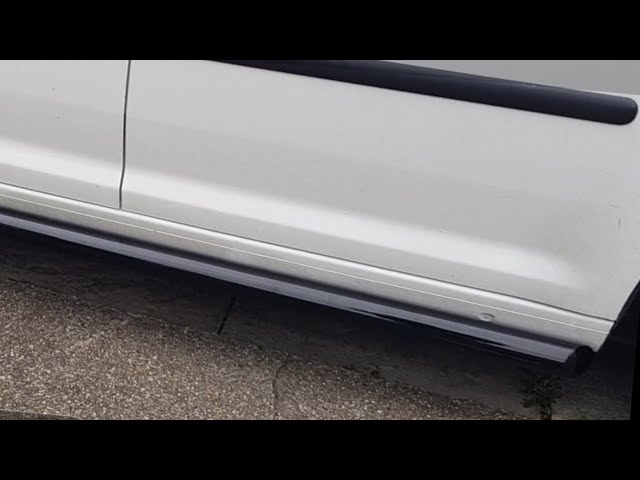 VW Caddy rail cover + rail set left side