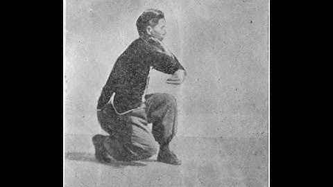 崩捶 Part 34: Kneeling Stance, Single Claw-Arm Preceding [Praying Mantis Kung Fu 螳螂拳]