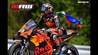 Live interview with MotoGP winner Brad Binder - 11th August 2020