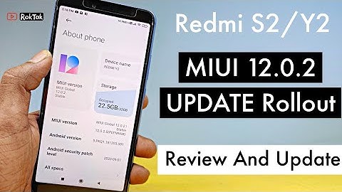 Redmi Y2 MIUI 12.0.2 Stable Update Rollout All Redmi Y2 Users |What