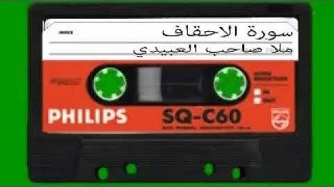 سورة الاحقاف = هديتى الى ارواح امواتكم اخوانى واخواتى الاطهار=ملا صاحب العبيدي