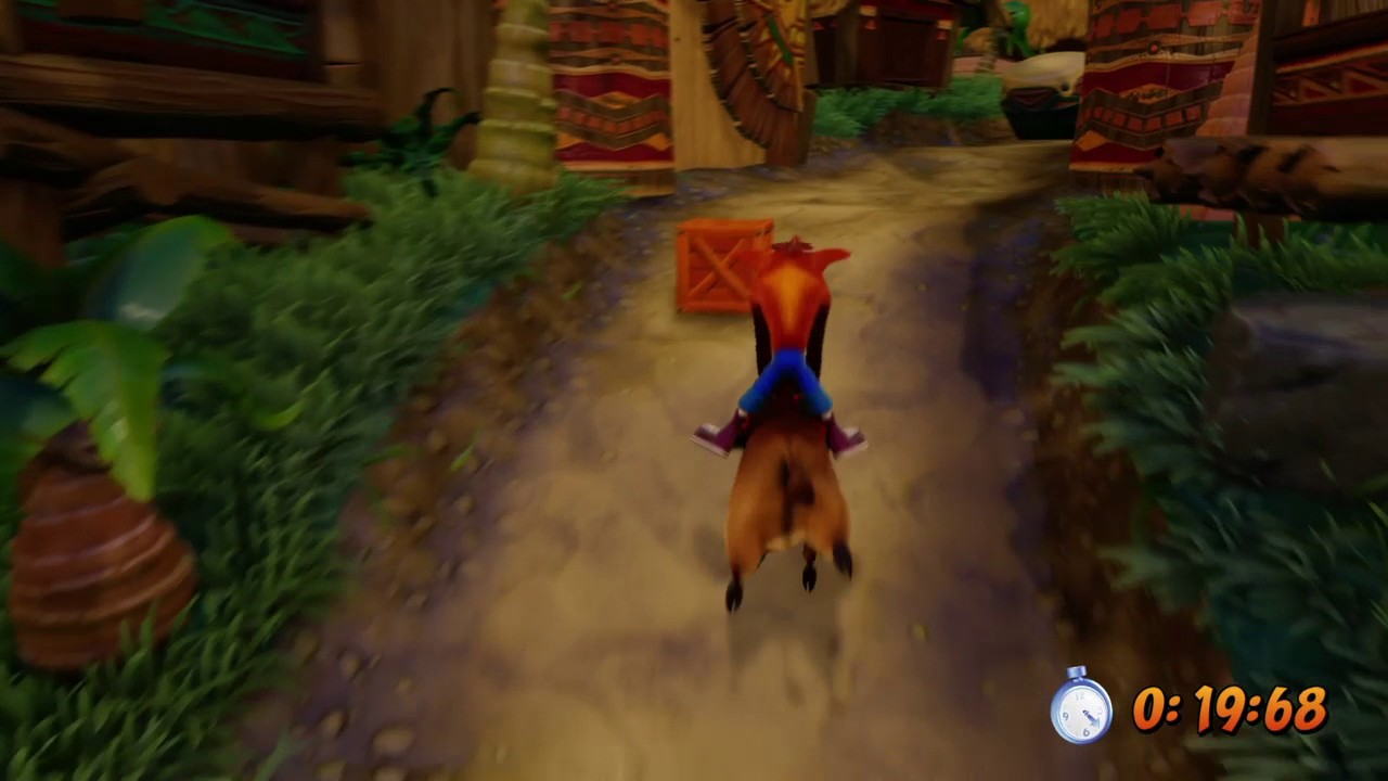 Crash Bandicoot Hog Wild Time Trial (Platinum) YouTube