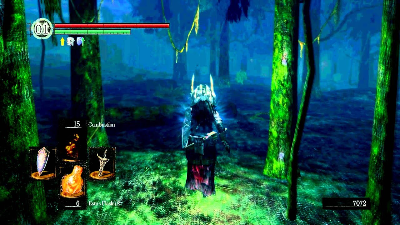 Dark Souls Walkthrough Part 12 Soul Farming Forest Hunters and the