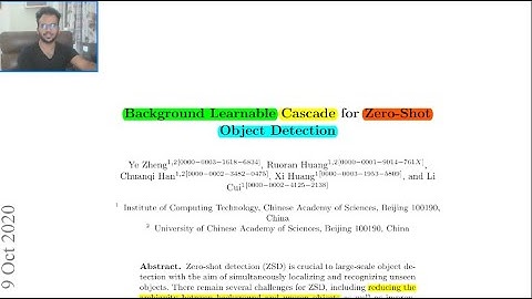 #16 BLC: Background Learnable Cascade for Zero-Shot Object Detection