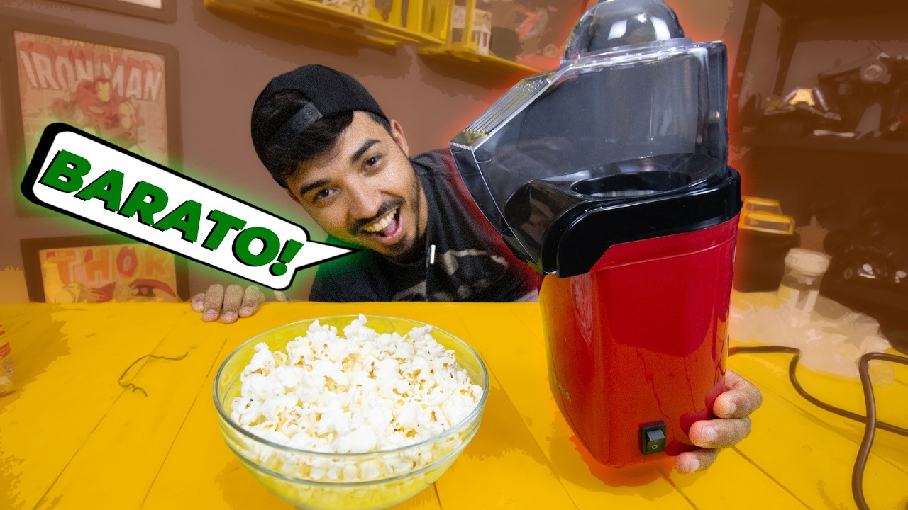 COMPREI uma PIPOQUEIRA Elétrica na SHOPEE! Valeu a pena?