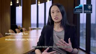 Professor Yeling Tan appointed to Professor of Public Policy
We are pleased to welcome Professor Yeling Tan to the Blavatnik School of Government. Her research focuses on the political economy of globalisation, development, and policymaking, with a focus on the Asian region, and particularly China.
Professor Yeling Tan shares her research agenda for the role and outlines her plans to develop a teaching program focused on the politics of global economy within the School.
Blavatnik School of Government,
University of Oxford
http://www.bsg.ox.ac.uk/ Professor Yeling Tan appointed to Professor of Public Policy