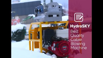 HYDROSKY CABLE BLOWING MACHINE - More Than Power