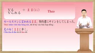 27 N2 Thi phát đậu luôn Mẫu câu đúng như, theo, thật là , quá