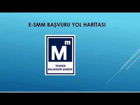 e-smm Makbuzu Uygulaması