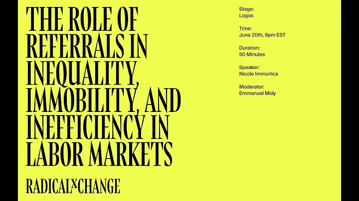 The Role of Referrals in Inequality in Labor Marke...