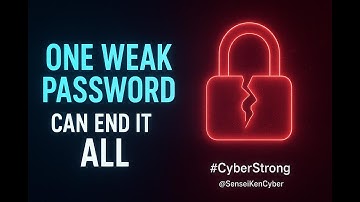 One Weak Password Can End It All 🔐 | Cybersecurity Motivation