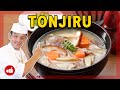 The PERFECT Pork Miso Soup Recipe | Japanese Tonjiru