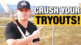 DON’T GO TO BASEBALL TRYOUTS Until You WATCH THIS!!