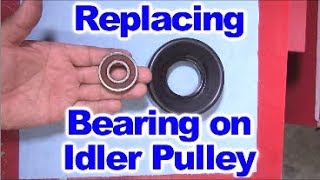 How to replace the Bearing on Idler Pulley or Belt Tensioner Pulley How to replace the Bearing on Idler Pulley or Belt Tensioner Pulley