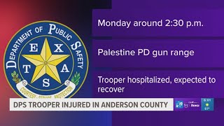DPS trooper injured during training at East Texas gun range
