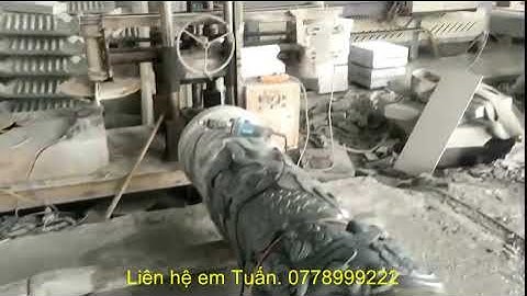 CỘT RỒNG, CUỐN THƯ ĐÁ. TRỤ RỒNG ĐỤC HOÀN TOÀN BẰNG MÁY CNC. MÁY ĐỤC ĐÁ ĐỜI MỚI CÓ NGÂM DẦU.