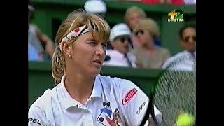 Steffi Graf vs. Conchita Martinez Wimbledon 1993 SF (extended)