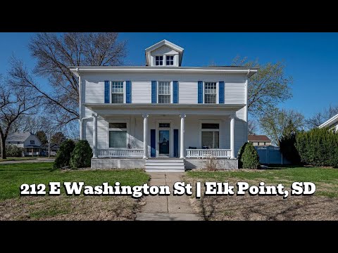 212 E Washington St, Elk Point, SD home video tour