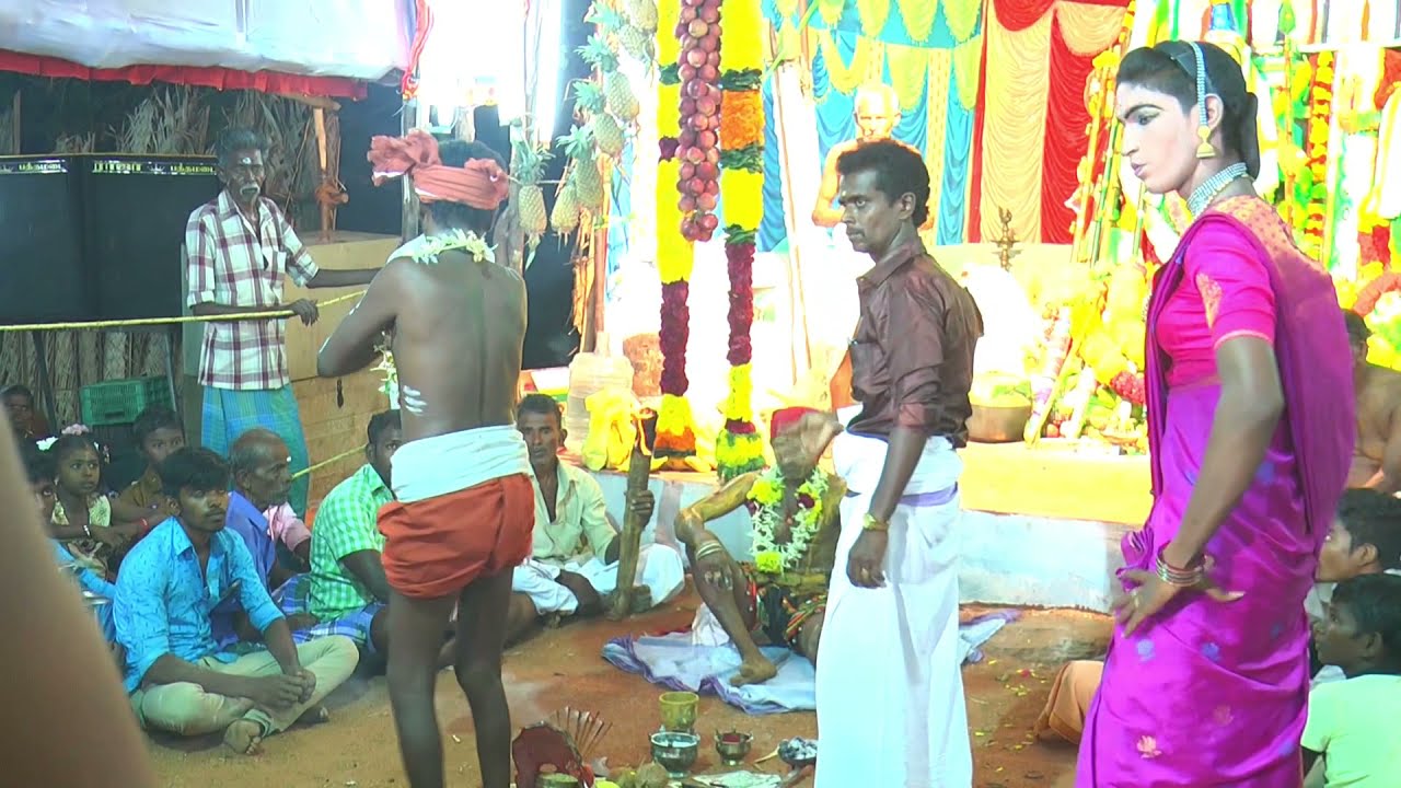 பட்டங்காடு சுடலை ஆண்டவர் கோவில் கொடை - இரவு  பூஜை - கழிப்பு கழித்தல்