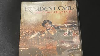 Opening and Closing to Resident Evil: The Final Chapter (2016) 2017 DVD