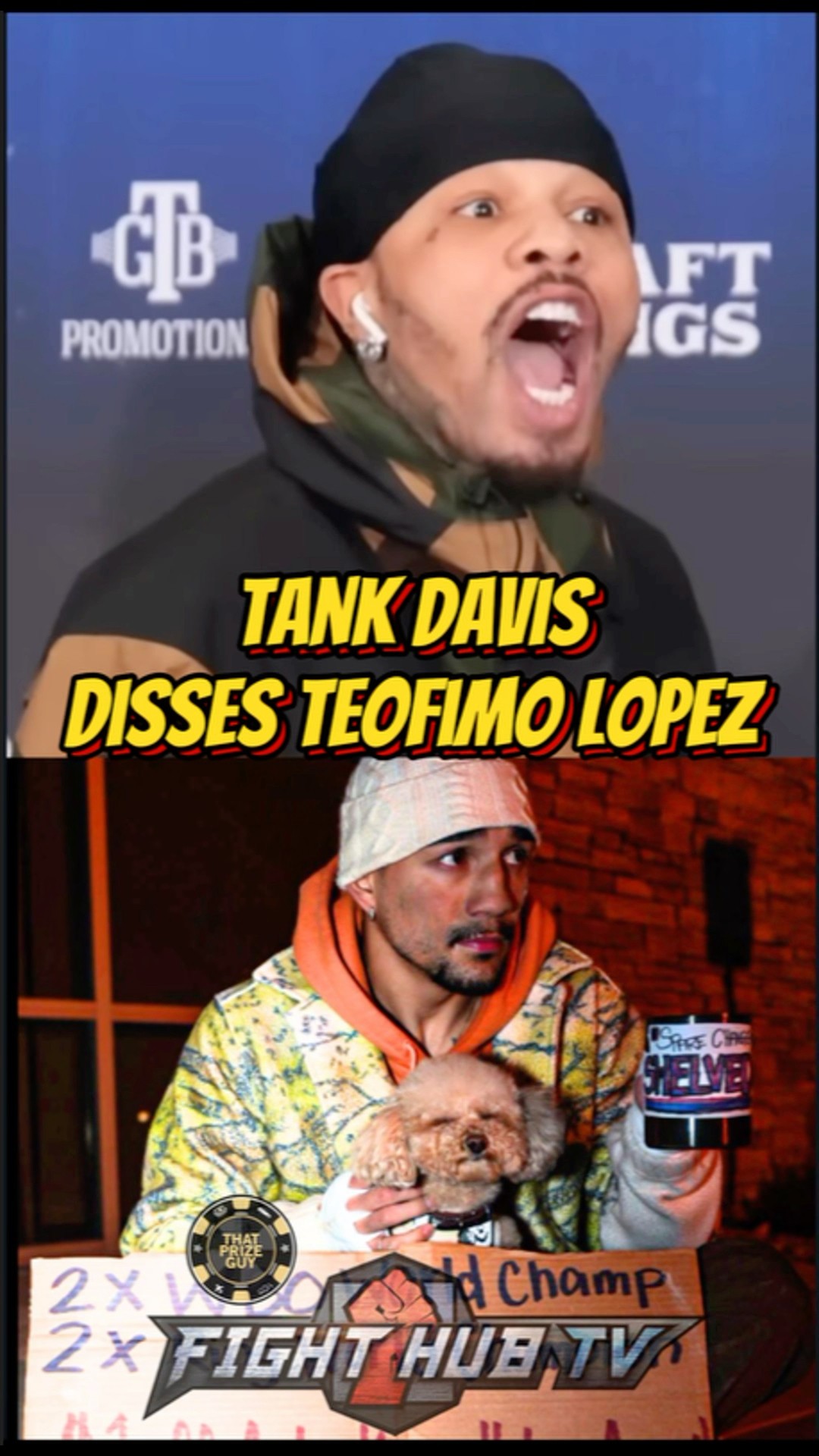 Gervonta Davis CLOWNS Teofimo Lopez over recent skit; CALLS HIM Light skin squidward!