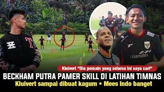 MERASA KAGET! Skill Beckham putra buat Kluivert takjub • Lilipaly sampai girang • Mees fokus timnas