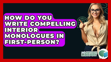 How Do You Write Compelling Interior Monologues In First-person? - The Language Library