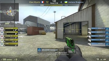 ▶ ADragons vs ClanMystik map 2 nuke ESWC 2013