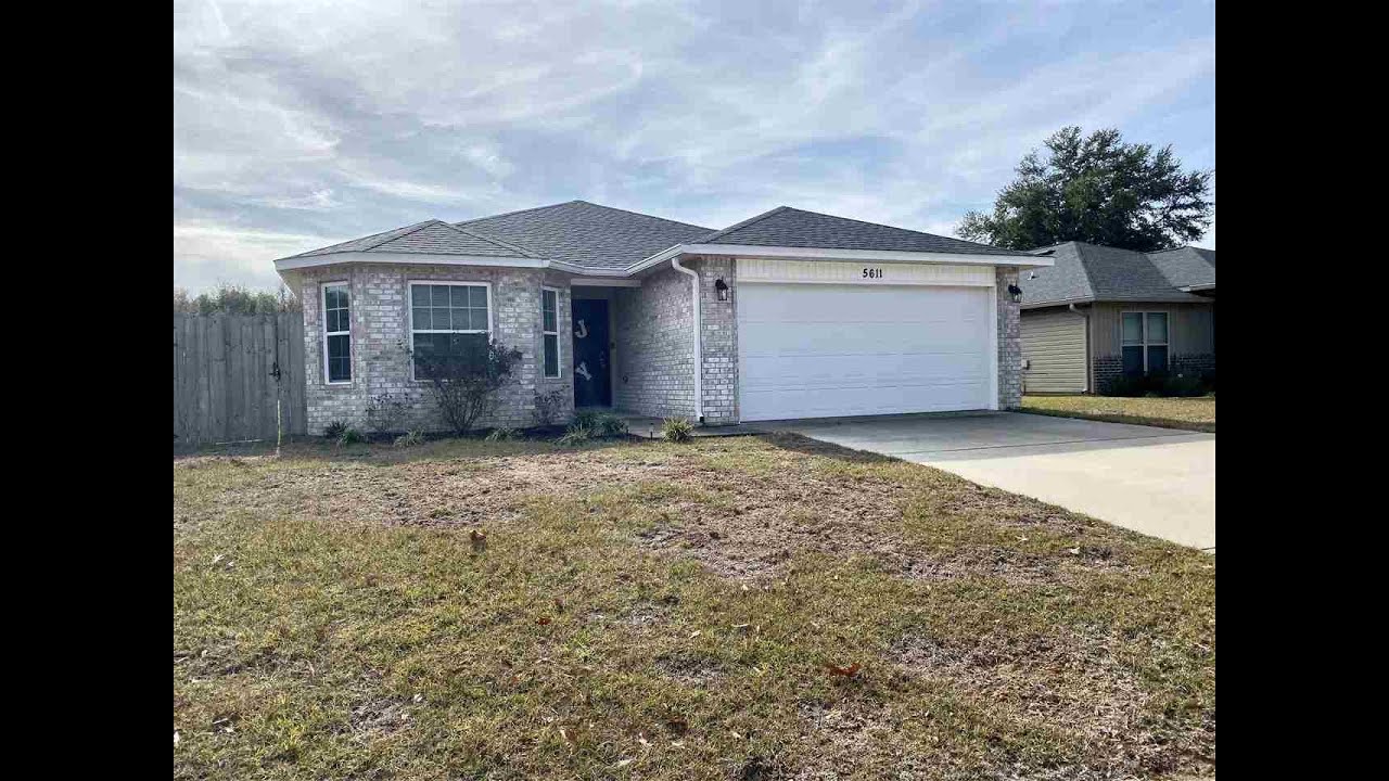 Residential for sale 5611 PEACH DR, Pace, FL 32571 YouTube