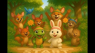 🐢🐰 Rùa và Thỏ - Cuộc Đua Kỳ Thú! Bài Học Kiên Trì Cho Bé.
