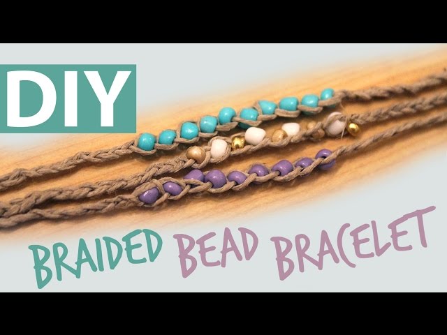 How to Make a Braided Cuff Bracelet - Living a Real Life