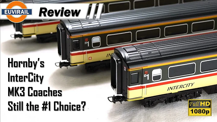 Review: Hornby InterCity MK3 Coaches in Executive Swallow Livery - R4851, R4852, R4853 & R4854 in 4K