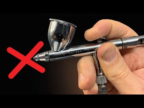 Video: Varför sprutar inte min airbrush färg?