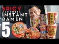 Top 5 Japanese Spicy Ramen Instant Cup of Noodles