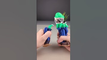3D printed Luigi is ready