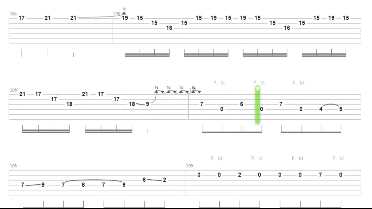 JerryC   canon rock guitar tab