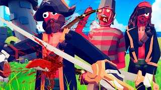 LA GRAN VENGANZA DE UN PIRATA | TOTALLY ACCURATE BATTLE SIMULATOR