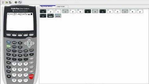 Multiplying and Dividing Fractions On A TI 84: How To Tutuorial