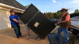 Moving a 1,000 pound safe
