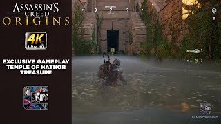 Assassin's Creed" Origins - Exclusive Gameplay - Temple of Hathor Treasure | CenterStrain01 screenshot 3