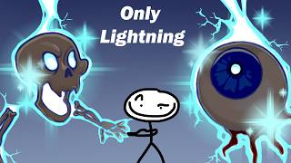 Using Lightning to beat Terraria