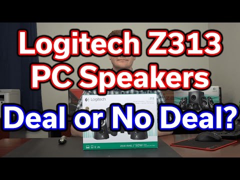 Best $40 PC Speakers? - Logitech Z313 - Unboxing & Review