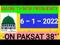 Madni tv new frequency on paksat