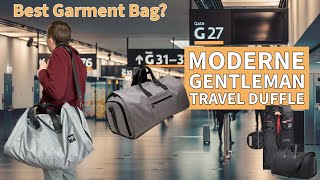 Moderne Gentleman Travel Duffle Review: Worth It? A Better Halfday Option?