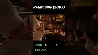 Ratatouille (2007) | Chef Skinner toasts with Linguini for successful night