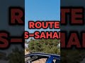 Route transsaharienne sahara ghardaia route vlog vlogger youtube ytshorts