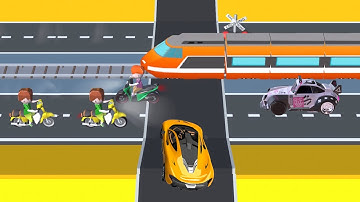 Jam Highway - Comeback Home - Train Crashes Fails All Levels Gameplay (Android,iOS)