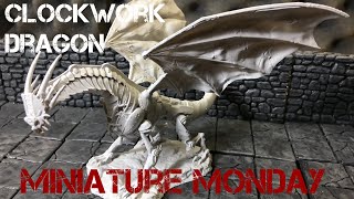 Miniature Monday Clockwork Dragon Unboxing Nolzurs Marvelous Miniatures