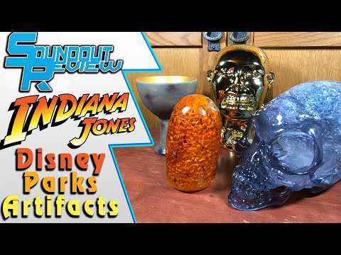 Indiana Jones - Disney Parks Idol, Sankara Stone, Holy Grail & Crystal Skull Review [Soundout12]